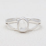 925 Sterling Silver Herkimer Quartz Rings