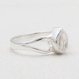 925 Sterling Silver Herkimer Quartz Rings