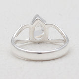 925 Sterling Silver Herkimer Quartz Rings
