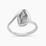 925 Sterling Silver Herkimer Quartz Rings