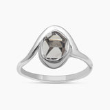 925 Sterling Silver Herkimer Quartz Rings