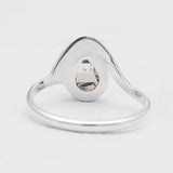 925 Sterling Silver Herkimer Quartz Rings