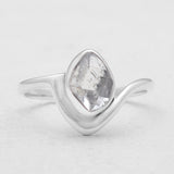 925 Sterling Silver Herkimer Quartz Rings