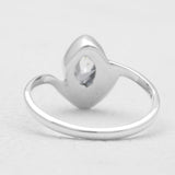 925 Sterling Silver Herkimer Quartz Rings