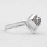 925 Sterling Silver Herkimer Quartz Rings