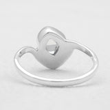 925 Sterling Silver Herkimer Quartz Rings
