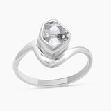925 Sterling Silver Herkimer Quartz Rings