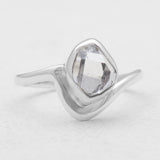 925 Sterling Silver Herkimer Quartz Rings