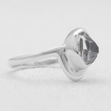 925 Sterling Silver Herkimer Quartz Rings