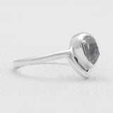 925 Sterling Silver Herkimer Quartz Rings