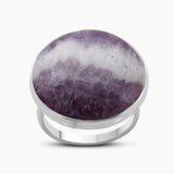 Peanut Wood Jasper Silver Rings