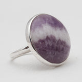 Peanut Wood Jasper Silver Rings