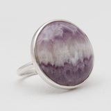 Peanut Wood Jasper Silver Rings