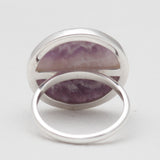 Peanut Wood Jasper Silver Rings