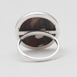 Peanut Wood Jasper Silver Rings