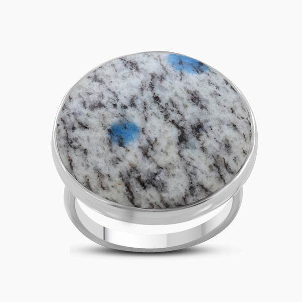 K2 Jasper Silver Rings