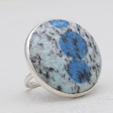 K2 Jasper Silver Rings