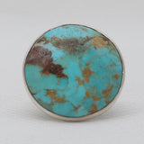 Turquoise Spiny Oyster Silver Rings