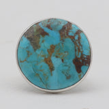 Turquoise Spiny Oyster Silver Rings