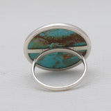 Turquoise Spiny Oyster Silver Rings