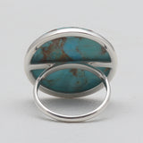 Turquoise Spiny Oyster Silver Rings