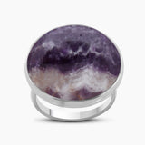 Polychrome Jasper Silver Rings