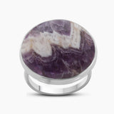 Polychrome Jasper Silver Rings