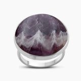 Polychrome Jasper Silver Rings