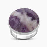Polychrome Jasper Silver Rings
