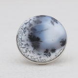 Dendritic Opal Silver Rings
