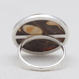 Polychrome Jasper Silver Rings