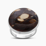 Polychrome Jasper Silver Rings