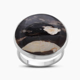 Polychrome Jasper Silver Rings