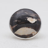 Polychrome Jasper Silver Rings