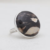 Polychrome Jasper Silver Rings