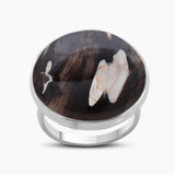 Polychrome Jasper Silver Rings