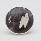 Polychrome Jasper Silver Rings