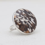 Polychrome Jasper Silver Rings
