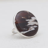 Polychrome Jasper Silver Rings