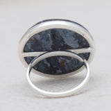 Polychrome Jasper Silver Rings
