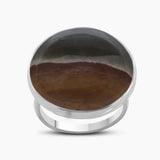 Polychrome Jasper Silver Rings