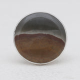 Polychrome Jasper Silver Rings