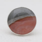 Polychrome Jasper Silver Rings
