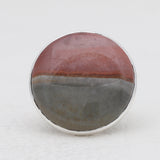 Polychrome Jasper Silver Rings