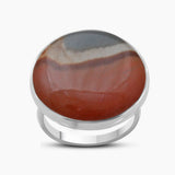 Polychrome Jasper Silver Rings