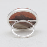 Polychrome Jasper Silver Rings