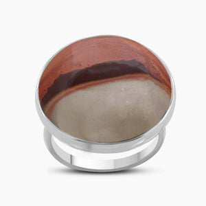 Polychrome Jasper Silver Rings