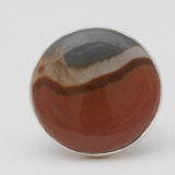 Polychrome Jasper Silver Rings