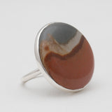 Polychrome Jasper Silver Rings