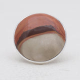 Polychrome Jasper Silver Rings